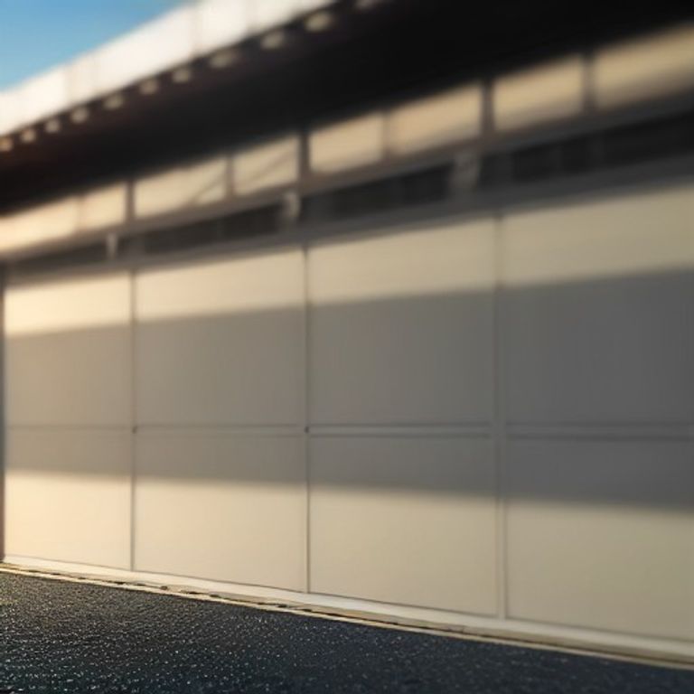Harvey Russell Garage Door's Repairs Inc — professional Garage Door Repair in Hidden Hills, our branded team and work van — Garage Door Repair near me